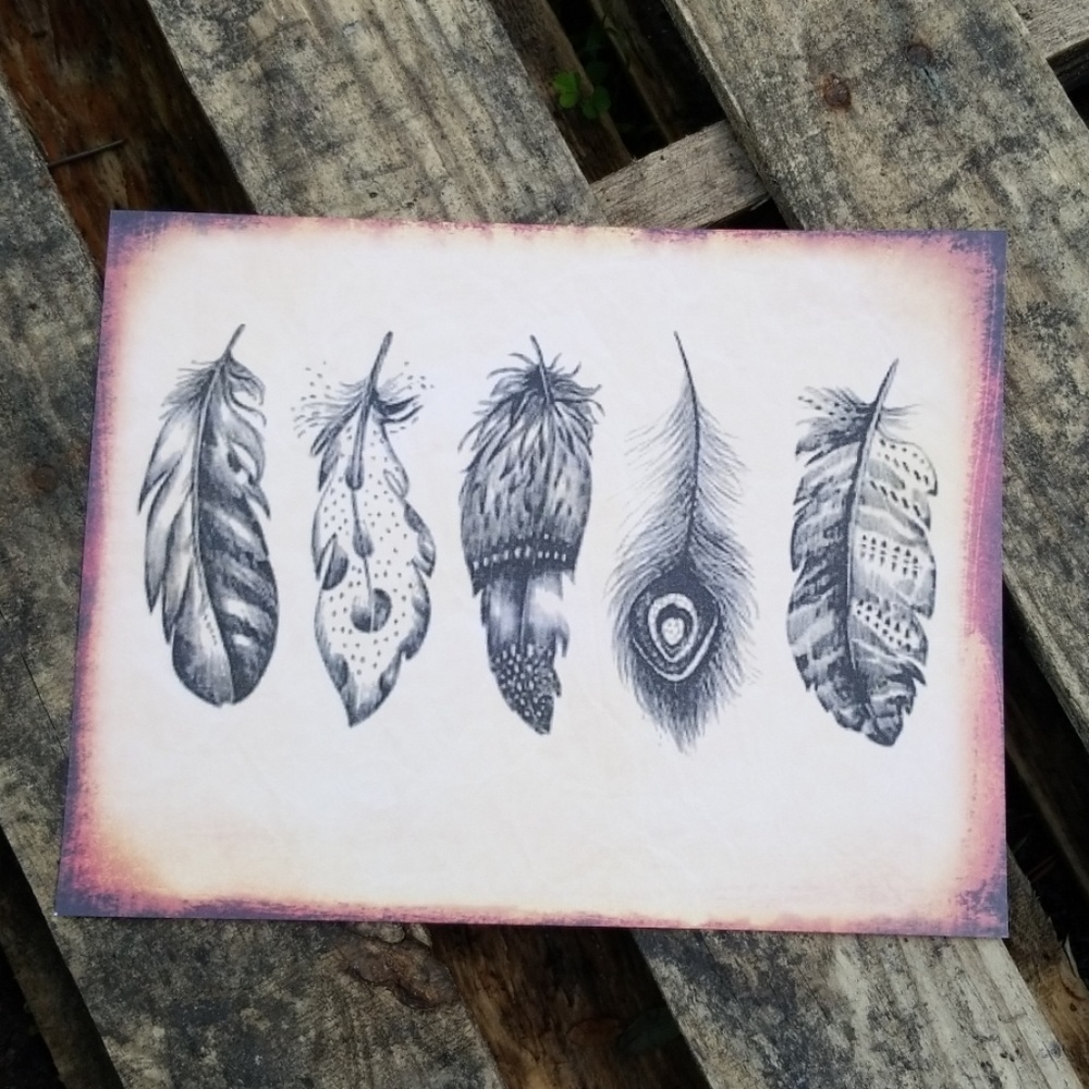 2 for $8 Vintage Designed Rustic Picture
